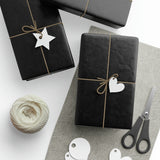 Color Wrapping Paper - black