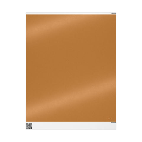 Color Wrapping Paper - peanut butter